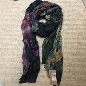 Soft colorful scarf